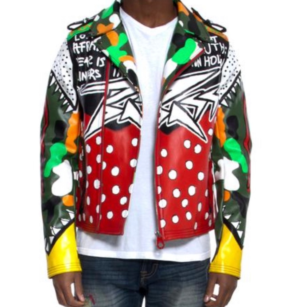Bass by Ron Bass Jacket Artist Designed Size S